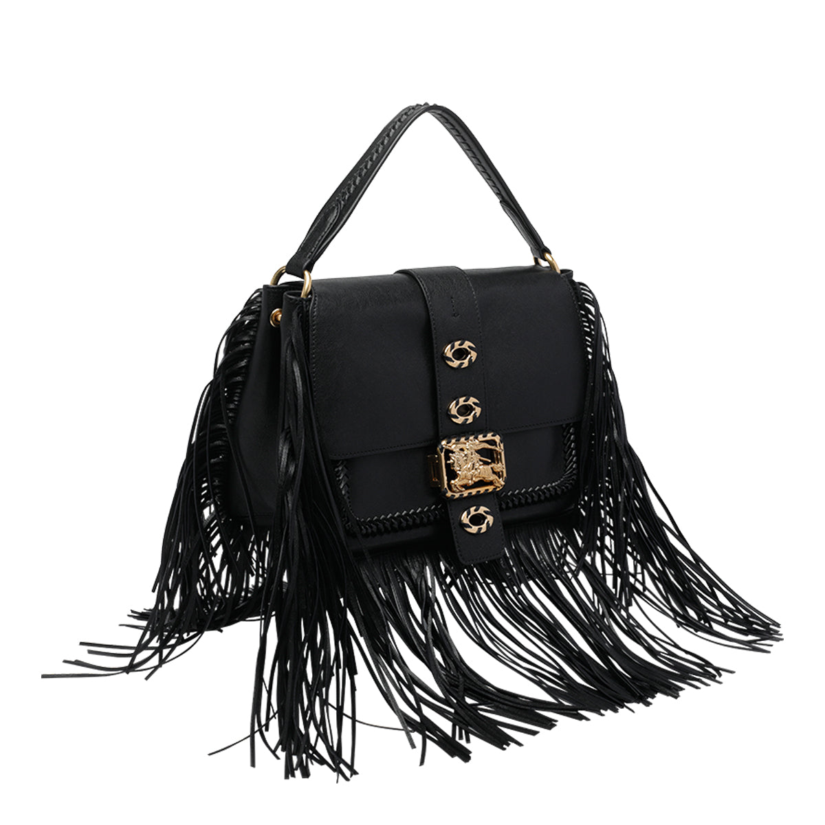 Burberry Bags Black Lamb Leather