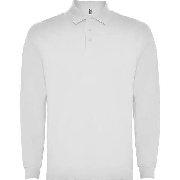Polo de manga larga, con cuello y bocamangas acanalado, puños canalé 1x1 con elastano y cubrecosturas reforzado en cuello Vetonek