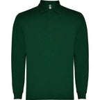 Polo de manga larga, con cuello y bocamangas acanalado, puños canalé 1x1 con elastano y cubrecosturas reforzado en cuello Vetonek