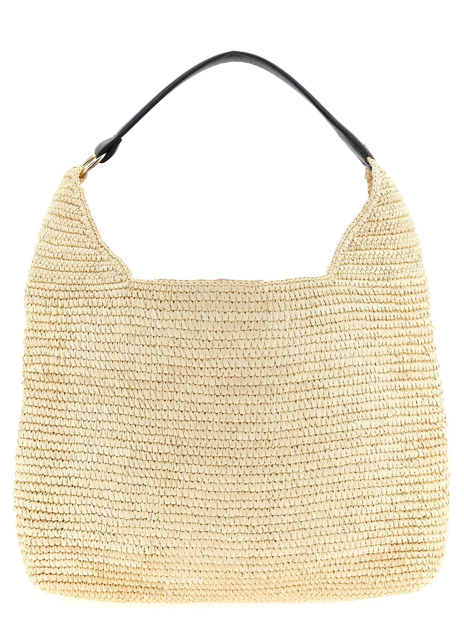 Maison Michel Cristiana Shoulder Bag — Beige