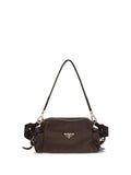 Prada Explore Shoulder Bag — Brown