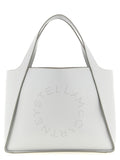 Stella Mccartney Logo-Studded Tote Bag — White