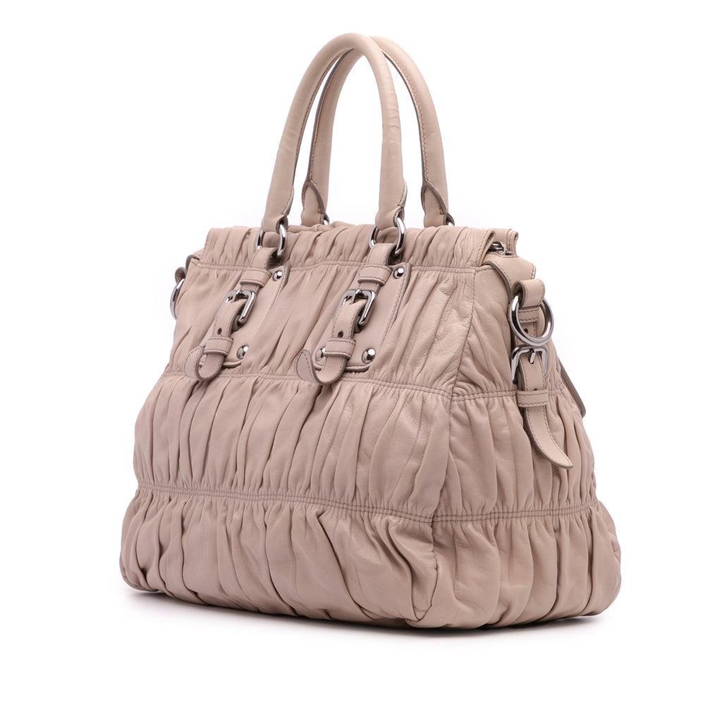 Nappa Gaufre Satchel