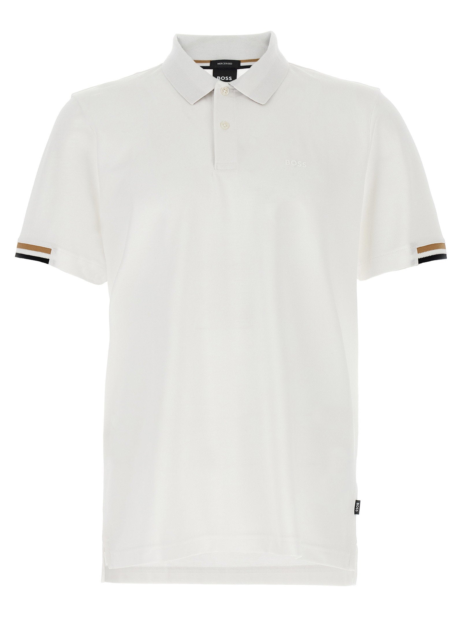 Hugo Boss Polo Shirt — Cream