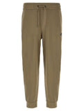 Hugo Boss Regenerative Cotton-Blend Joggers — Olive