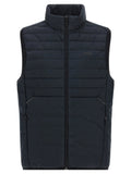 Hugo Boss Quilted Technical Vest — navy