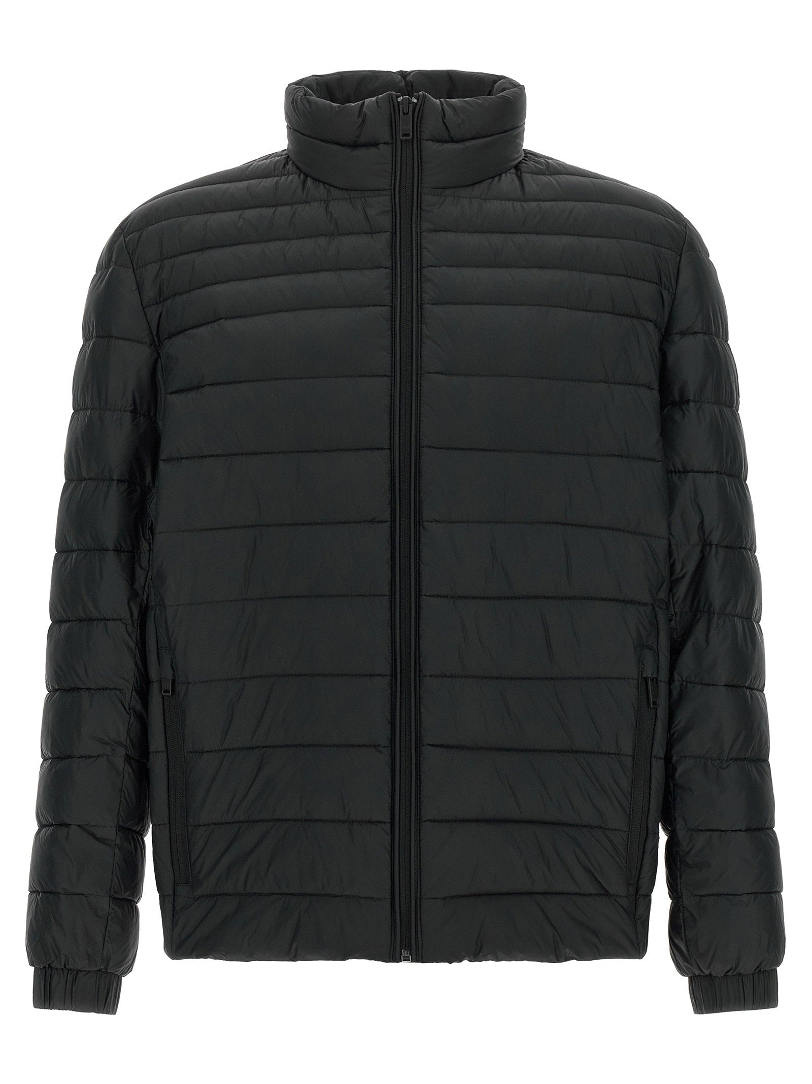 Hugo Boss Quilted Down Down Jacket — Black