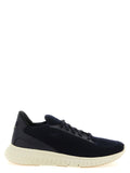 Hugo Boss Knit Slip-On Sneakers — Black