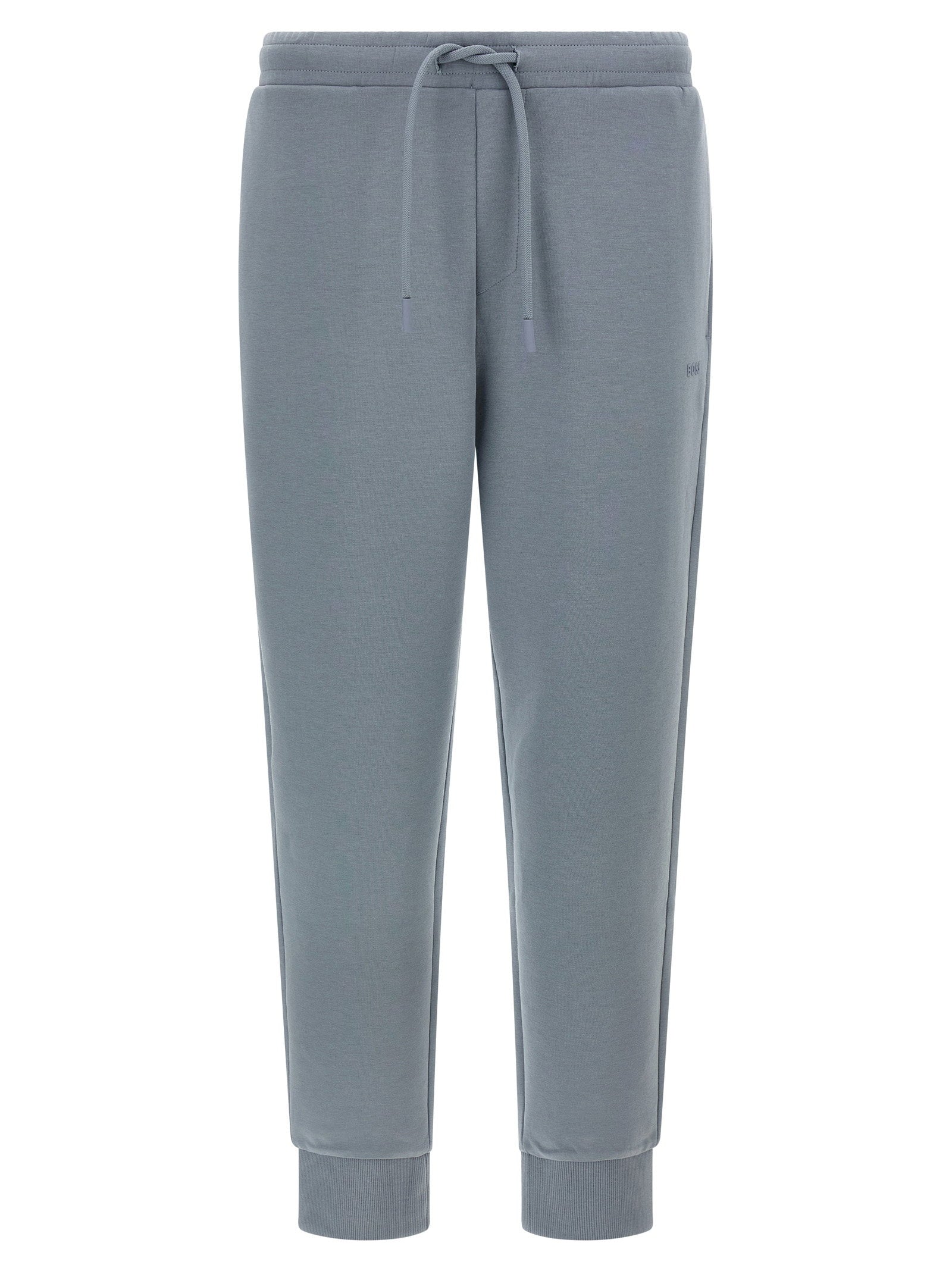 Hugo Boss Cotton Jersey Joggers — gray
