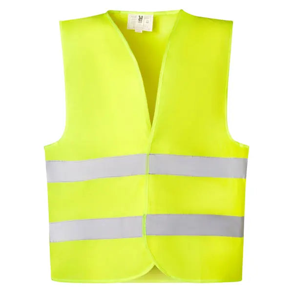Chaleco alta visibilidad de cuello pico Vetonek