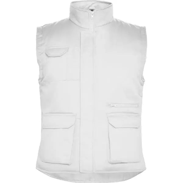 Chaleco laboral multibolsillos con cuello alto Vetonek
