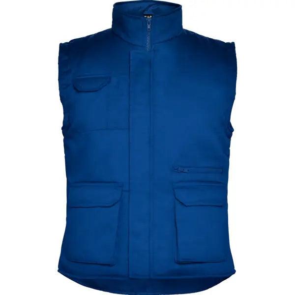 Chaleco laboral multibolsillos con cuello alto Vetonek