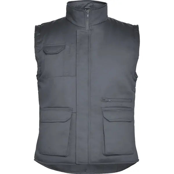 Chaleco laboral multibolsillos con cuello alto Vetonek
