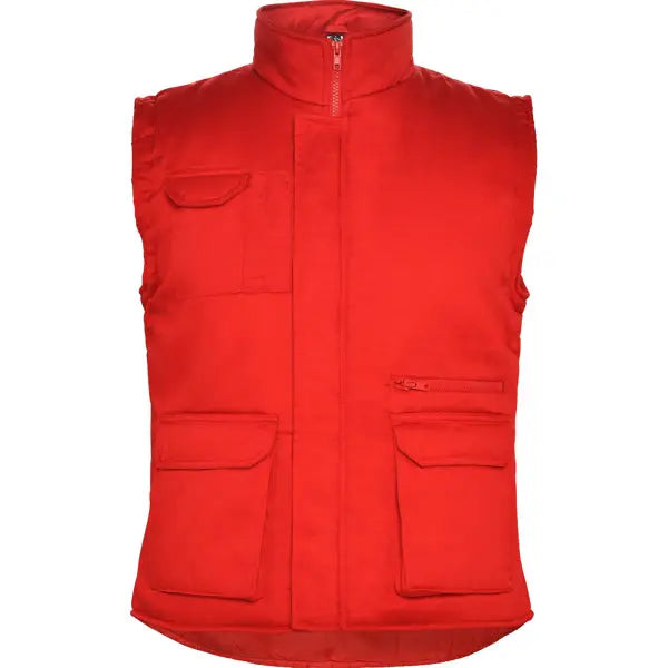Chaleco laboral multibolsillos con cuello alto Vetonek