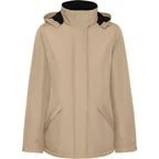 Parka acolchada entallada de tejido impermeable para mujer Vetonek