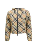 Chaqueta Reversible a Cuadros de Burberry — Beige