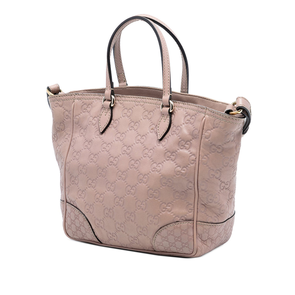 Small Guccissima Bree Satchel