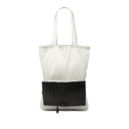 Intrecciato Trimmed Nylon Eco Tote