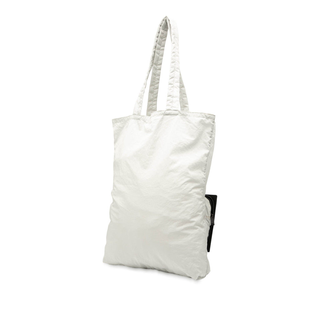 Intrecciato Trimmed Nylon Eco Tote