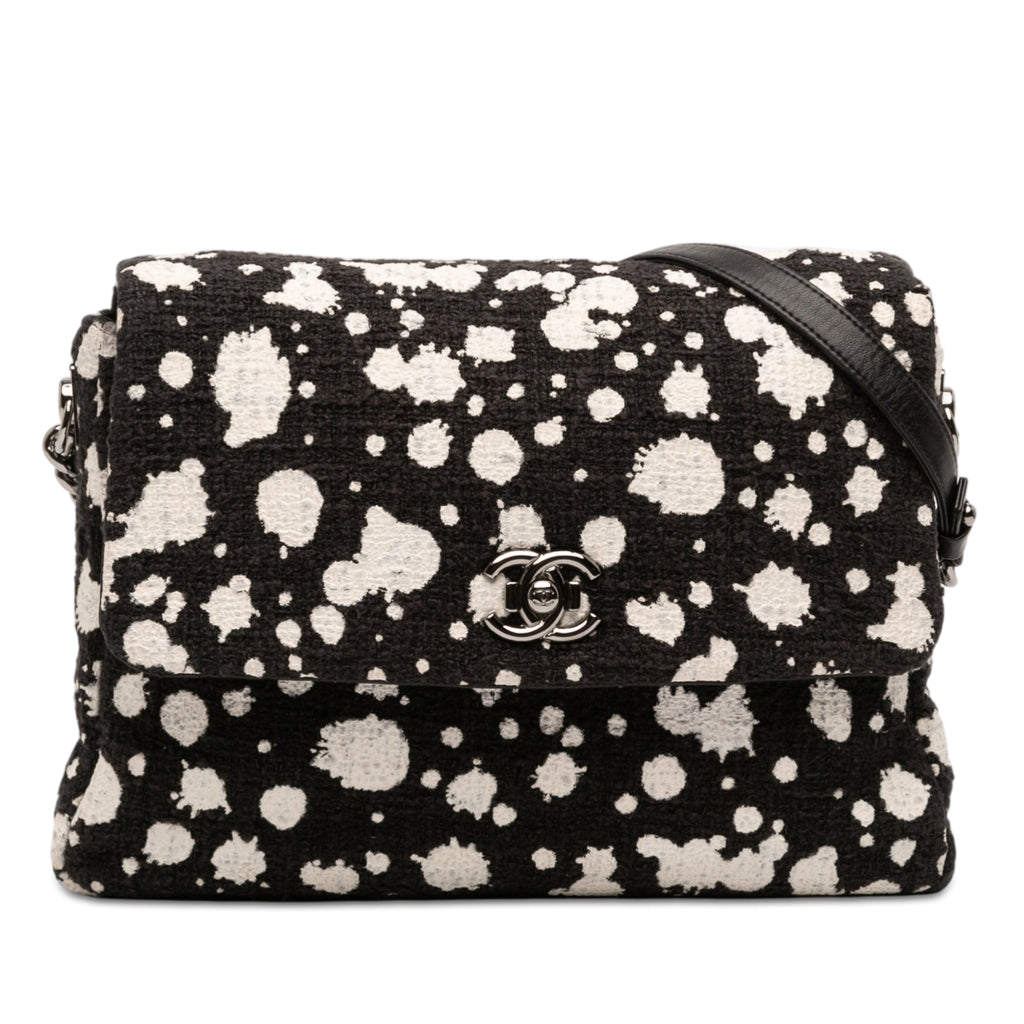 CC Tweed Paint Splatter Flap