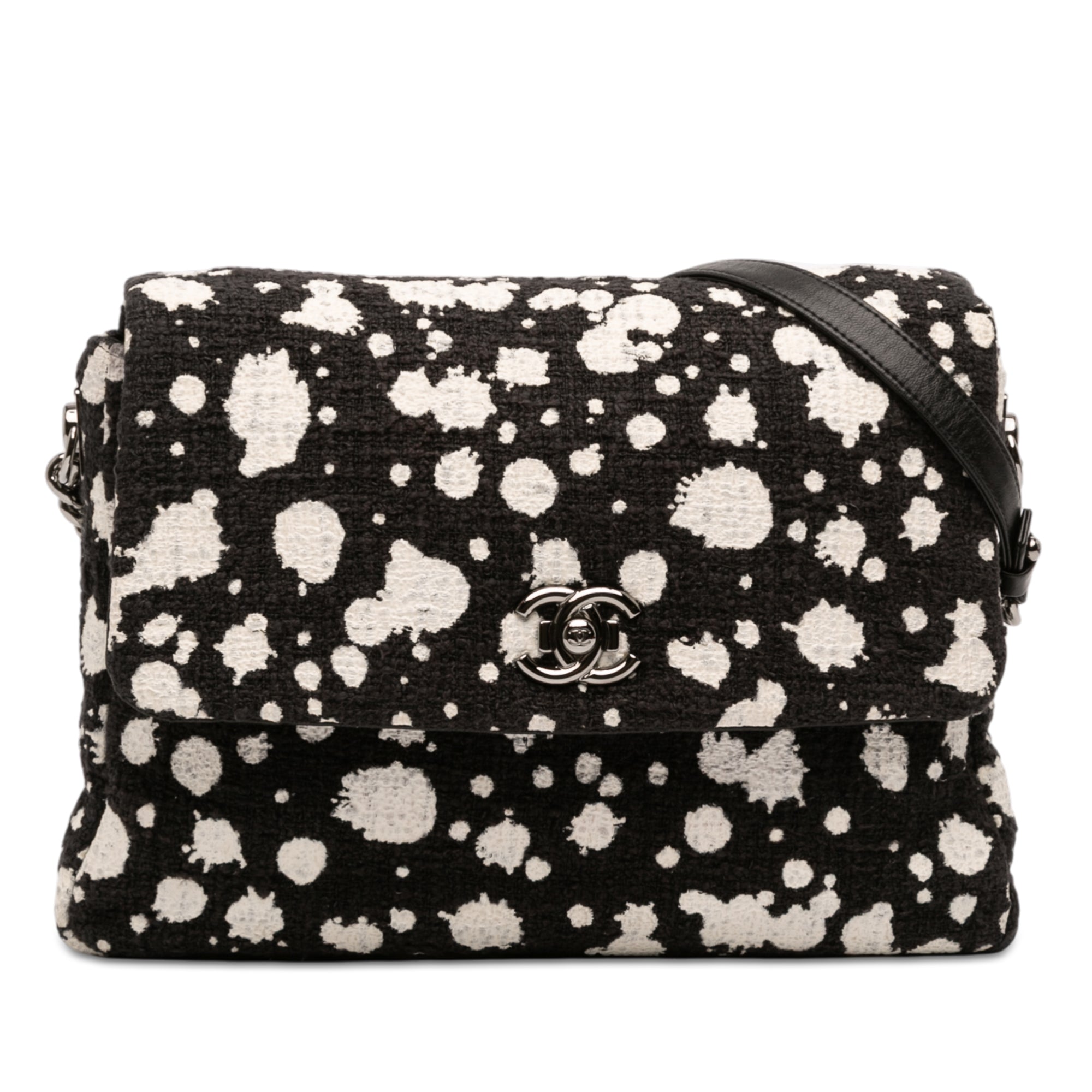 CC Tweed Paint Splatter Flap