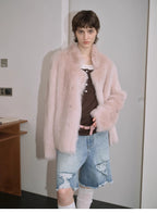 Heartbeat Mark Tuscany sheepskin women's short fur coat