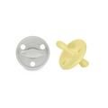 Chupete DIAMOND By Nenina & Co Gris y Amarillo | Silicona Orgánica para Bebé +12 Meses