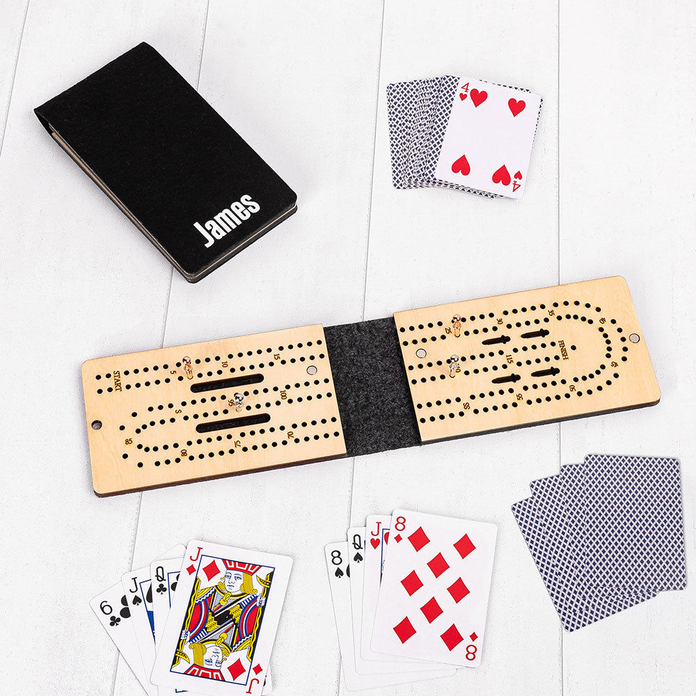 Tablero magnético plegable personalizado de fieltro con clavijas metálicas Juego de viaje al aire libre Regalo de cumpleaños para amigos de la familia