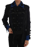 Women's Black Wool Trench Jacket Clothing