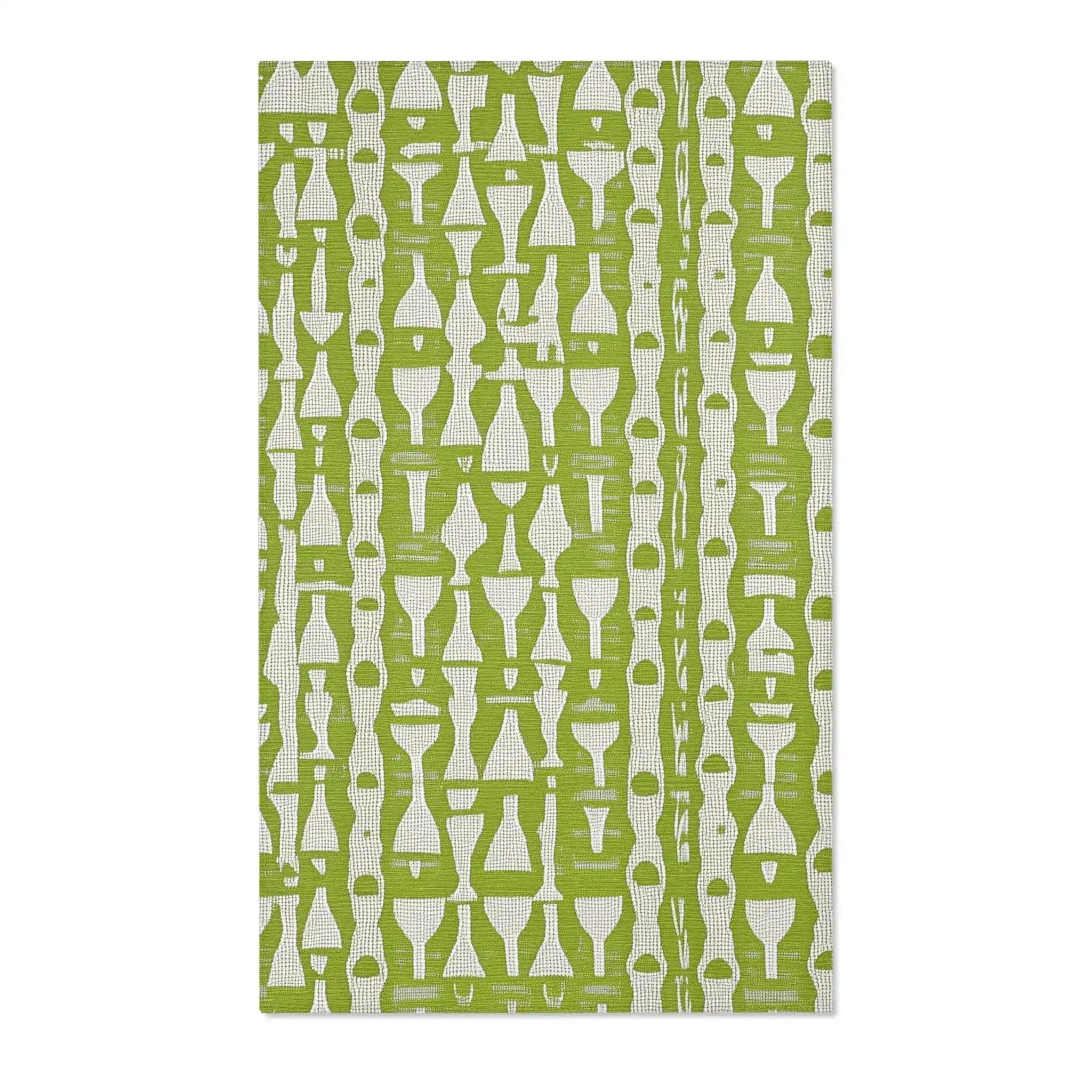 Mid-Mod Lab Glass Accent Rug