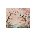 Serene Oriental Birdscape Fine Art Poster