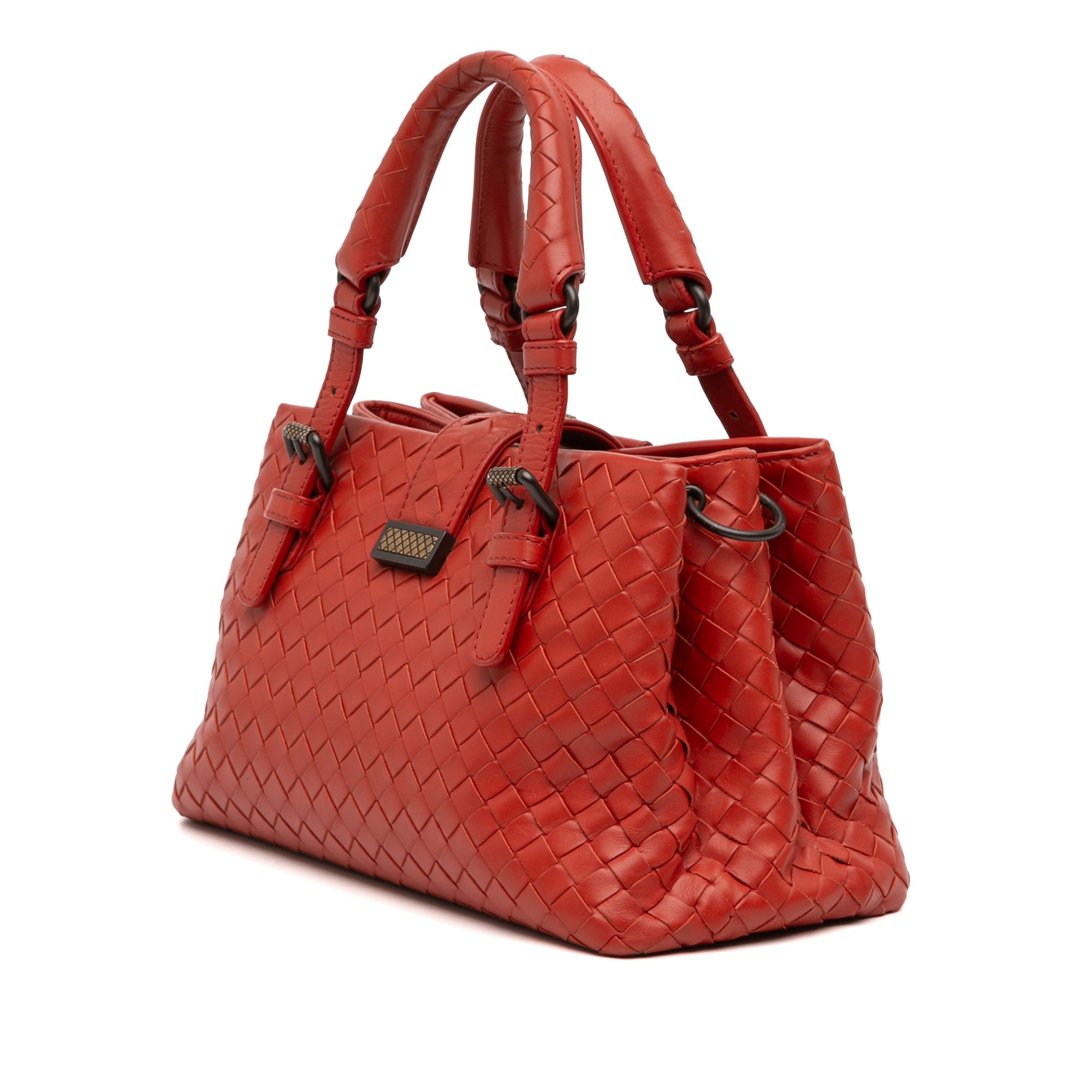 Mini Nappa Intrecciato Roma Satchel