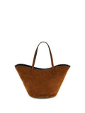 Staud Caro Shoulder Bag — Brown