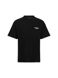 Represent Logo-Printed Cotton T-Shirt — Black