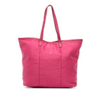 Tessuto Canapa Logo Tote