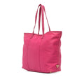 Tessuto Canapa Logo Tote