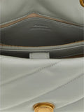Pinko Love Puff Crossbody Bag — Gray