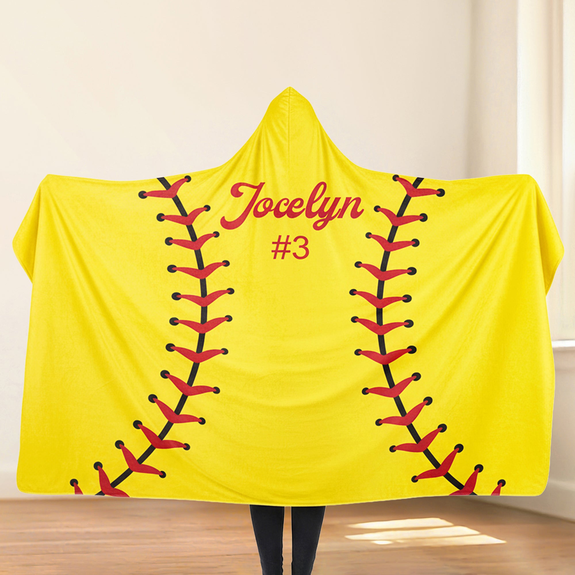 This Is My Territory - Manta con capucha deportiva personalizada para jugadores