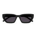 Saint Laurent Cat-Eye Black Acetate Sunglasses — Black