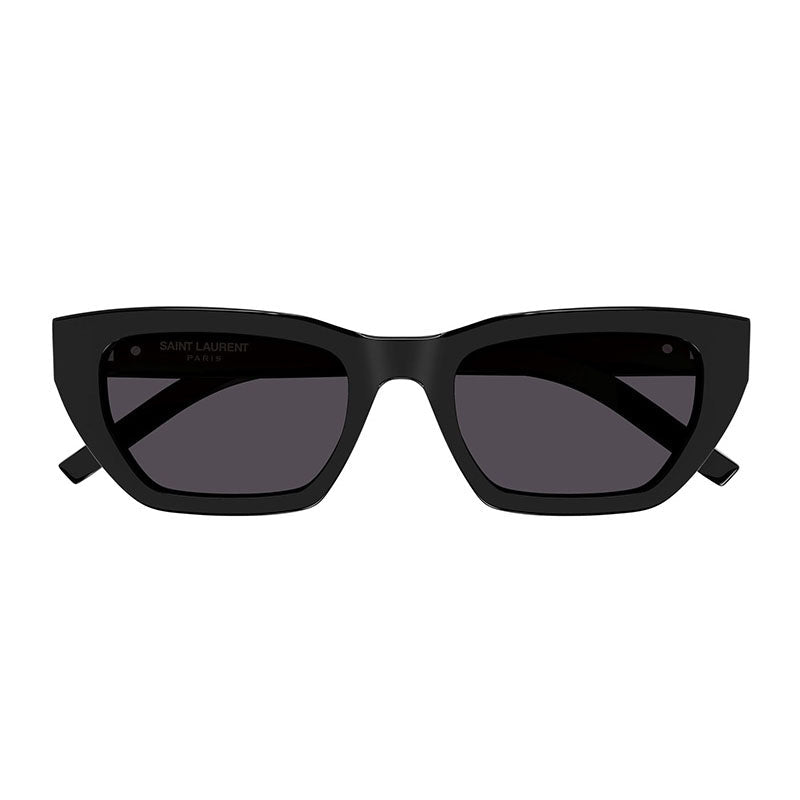 Saint Laurent Cat-Eye Black Acetate Sunglasses — Black