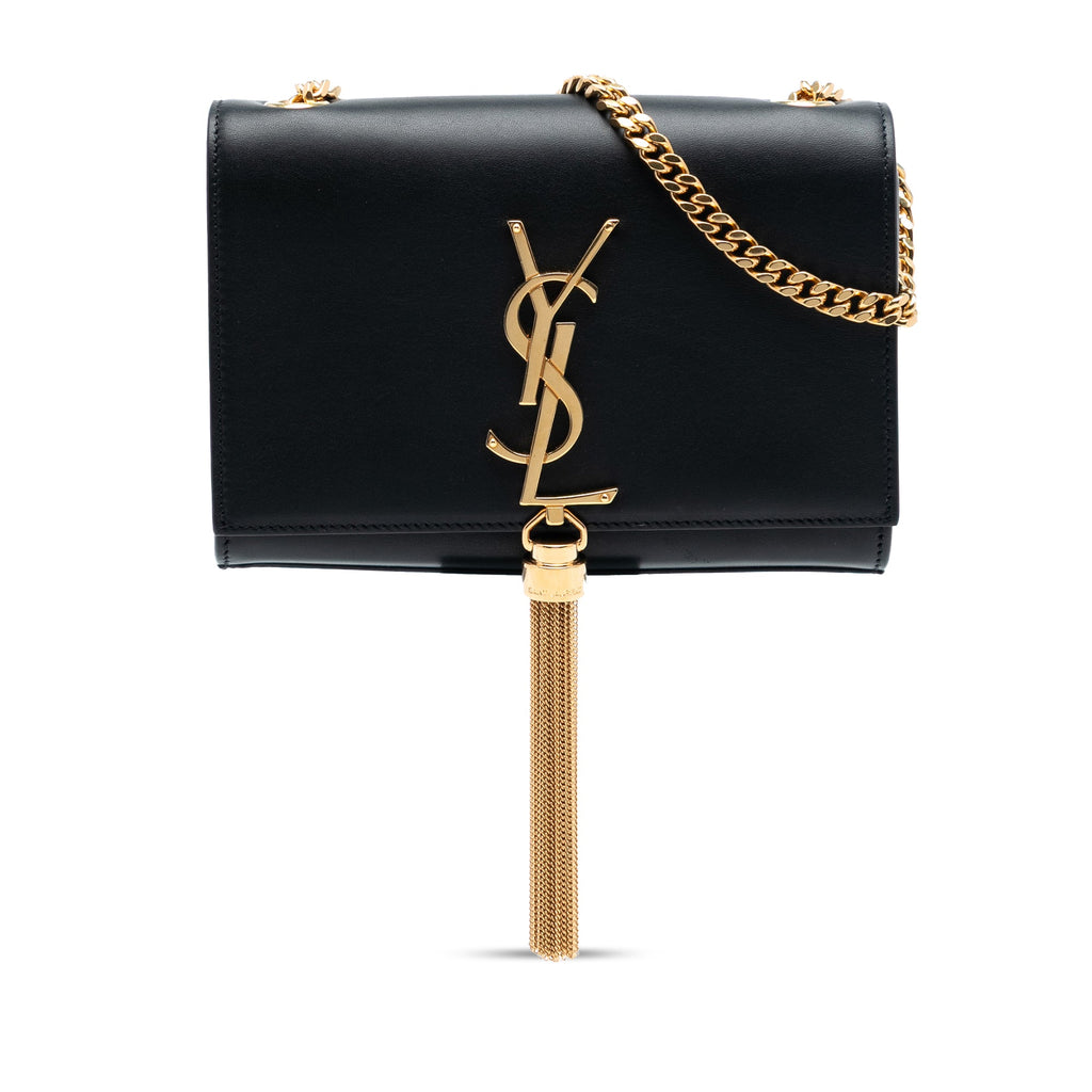 Small Smooth Calfskin Monogram Kate Tassel Crossbody