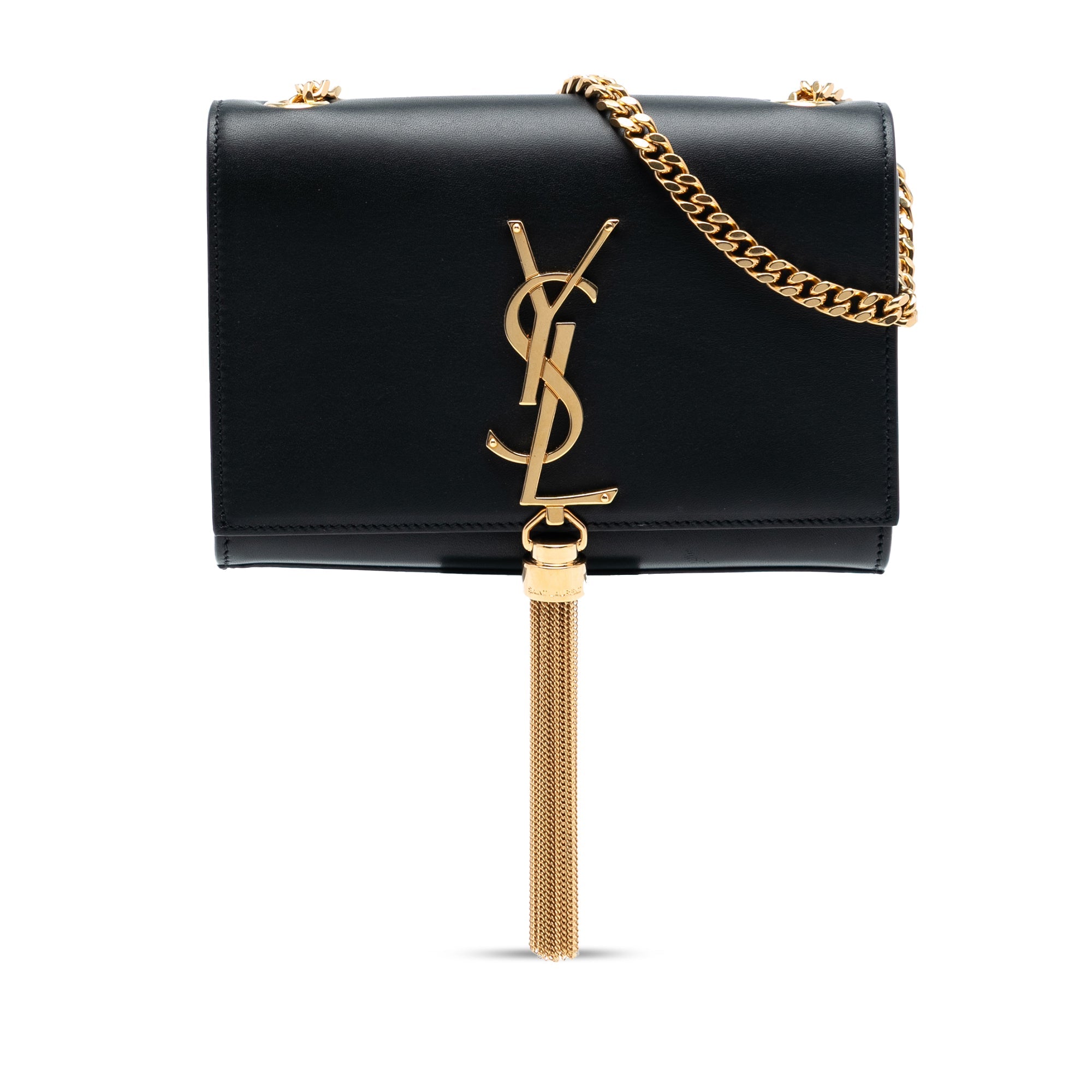 Small Smooth Calfskin Monogram Kate Tassel Crossbody