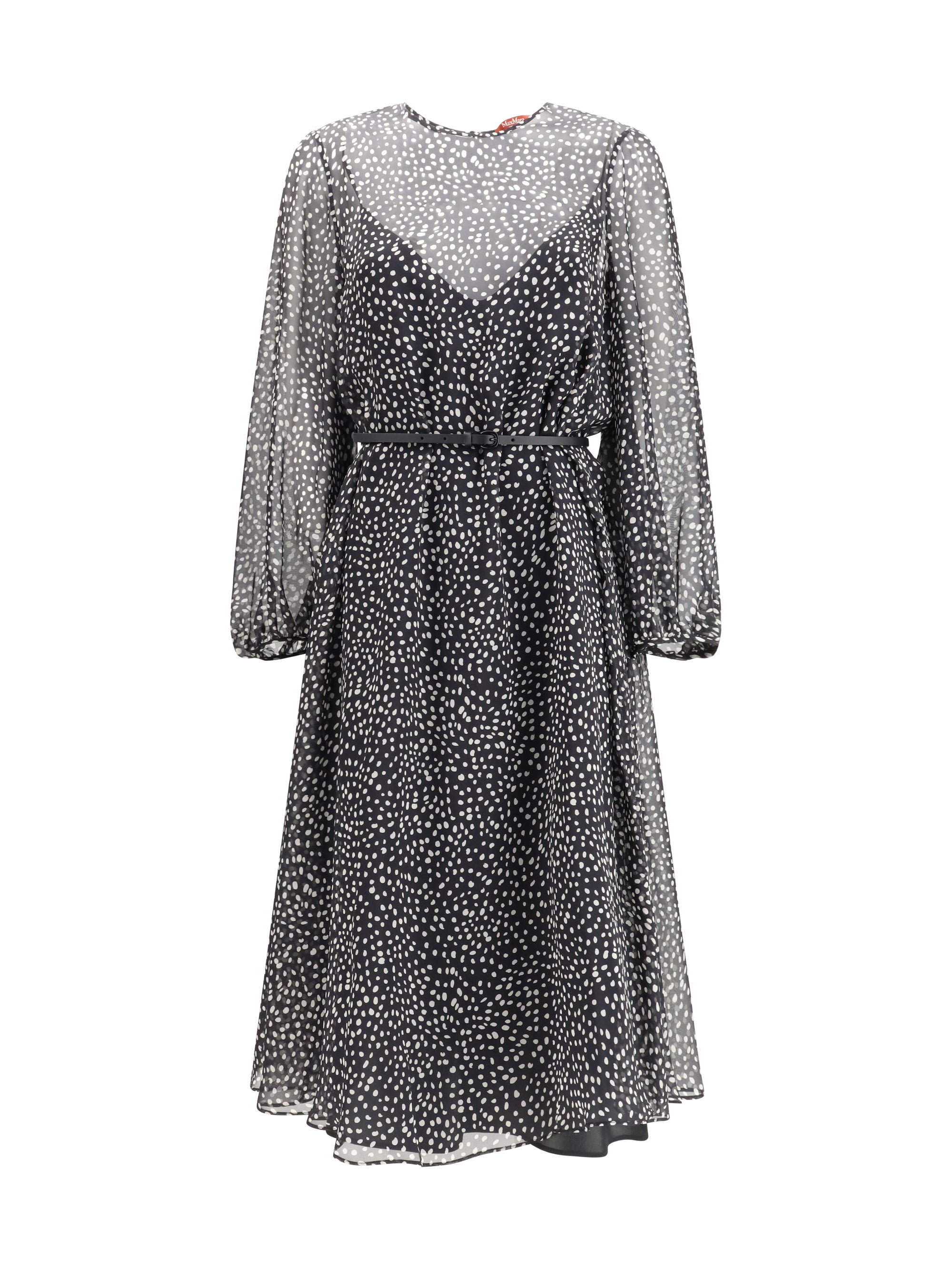 Max Mara Studio Campo Dress — Black