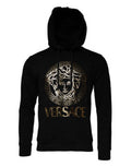 Men's Black Medusa Cotton Hoodie Pullover Sweatshirt Sweater Clothing