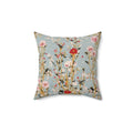Vintage Botanical Garden Throw Pillow