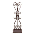 Christmas Fireplace Mantle Top Wreath Hanger - Elegant