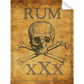 Pirate Rum Single Self Adhesive Label - License and Royalty Free for Film Use By Prop Money Inc.