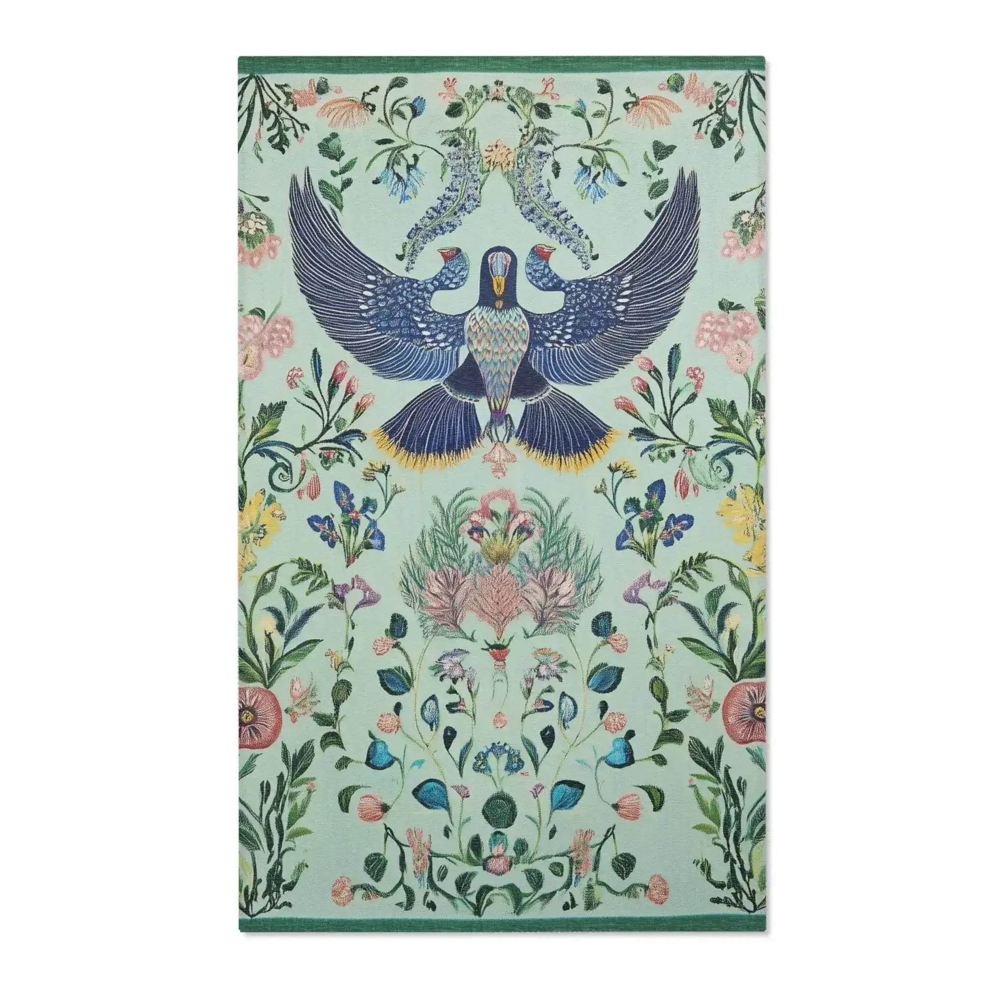 Celestial Aviary Botanical Accent Rug