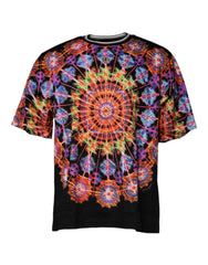 Multicolor Kaleidoscope Men Short Sleeves T-Shirt Cotton