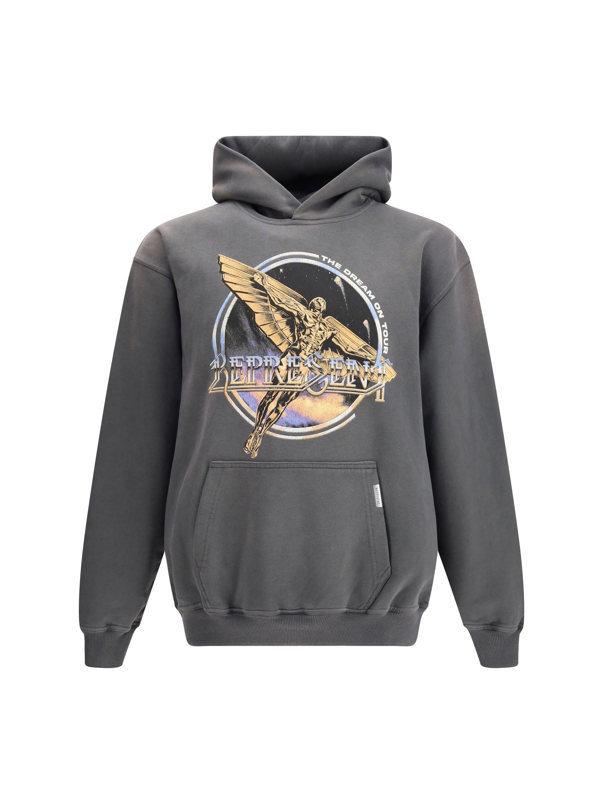 Represent Golden Tour Hoodie — Gray